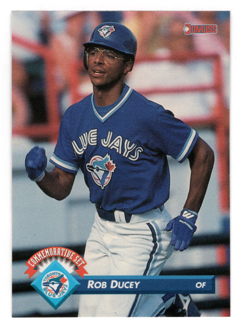 Rob Ducey - 1993 Blue Jays 1992 Championship Season (MLB Baseball Card) 1993 Donruss # 40 Mint