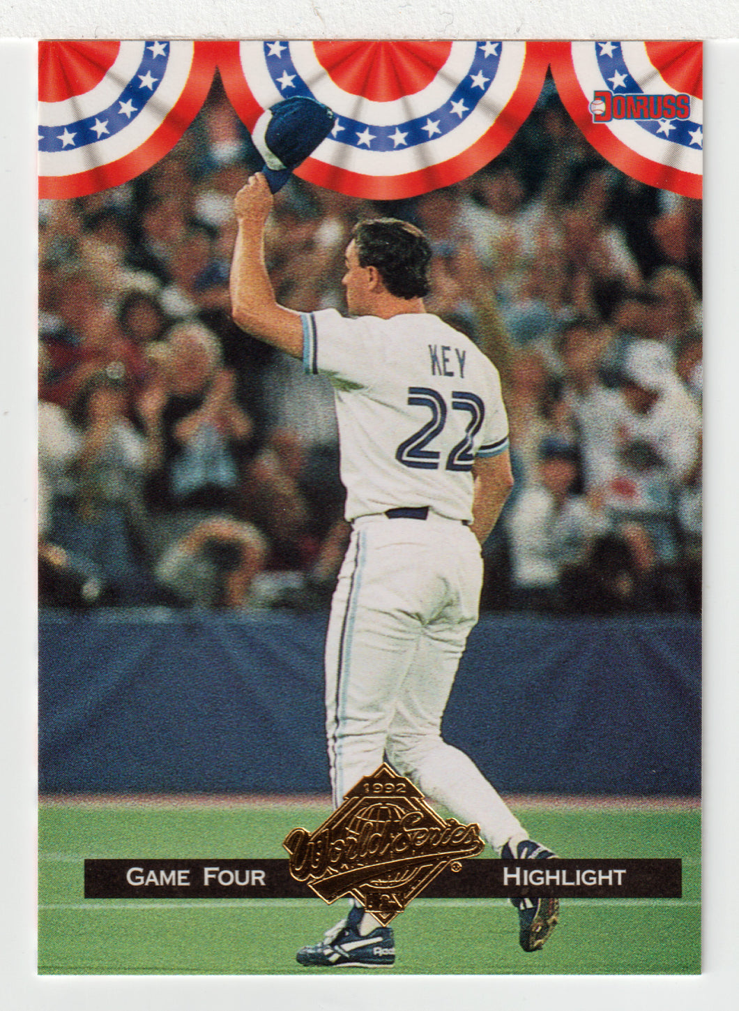 Jimmy Key - WS Foil - 1993 Blue Jays 1992 Championship Season (MLB Baseball Card) 1993 Donruss # WS5 Mint
