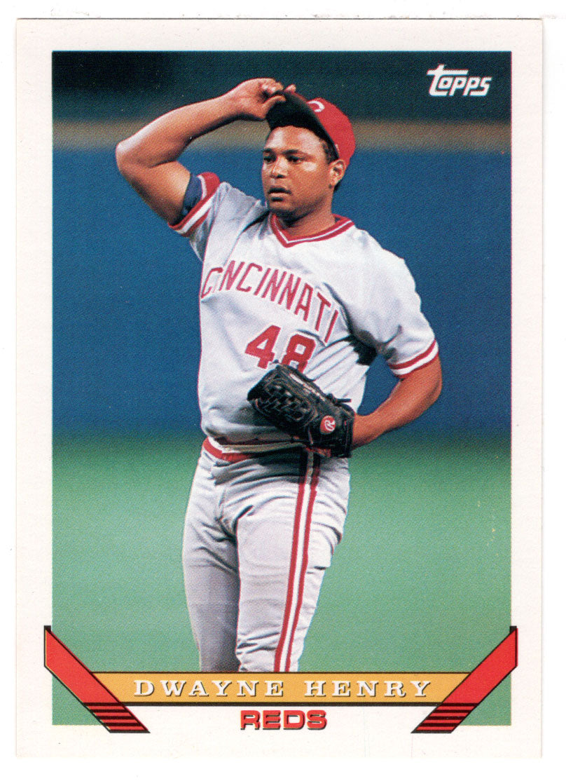 Dwayne Henry - Cincinnati Reds (MLB Baseball Card) 1993 Topps # 29 Mint