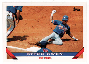 Spike Owen - Montreal Expos (MLB Baseball Card) 1993 Topps # 42 Mint