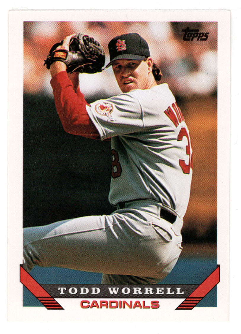 Todd Worrell - St. Louis Cardinals (MLB Baseball Card) 1993 Topps # 121 Mint
