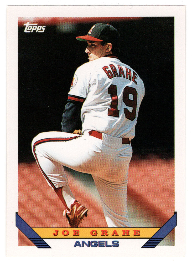 Joe Grahe - California Angels (MLB Baseball Card) 1993 Topps # 129 Mint