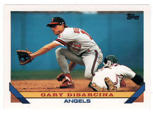 Gary DiSarcina - California Angels (MLB Baseball Card) 1993 Topps # 157 Mint