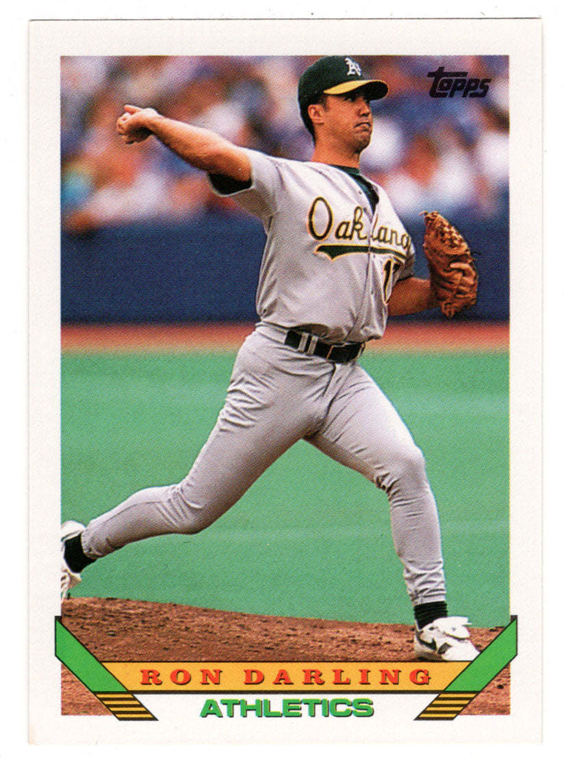 Ron Darling - Oakland Athletics (MLB Baseball Card) 1993 Topps # 182 Mint