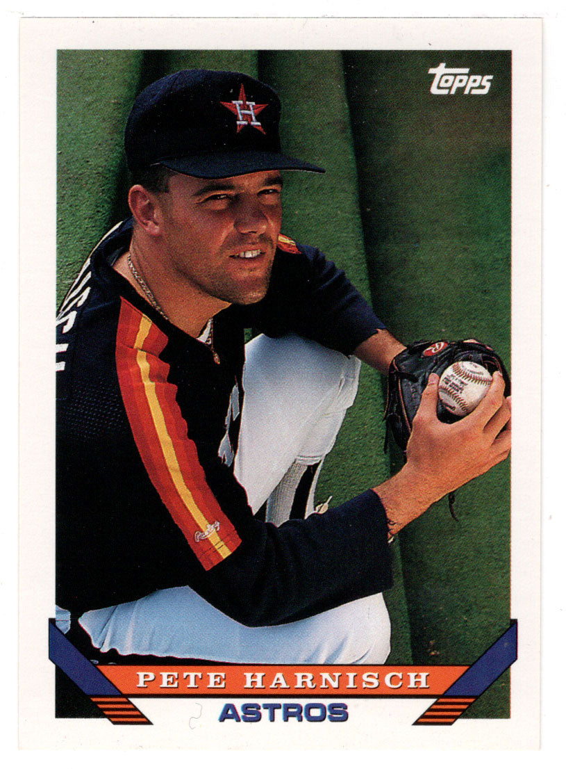 Pete Harnisch - Houston Astros (MLB Baseball Card) 1993 Topps # 195 Mint