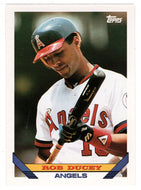 Rob Ducey - California Angels (MLB Baseball Card) 1993 Topps # 293 Mint