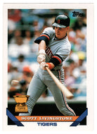 Scott Livingstone - Detroit Tigers (MLB Baseball Card) 1993 Topps # 298 Mint