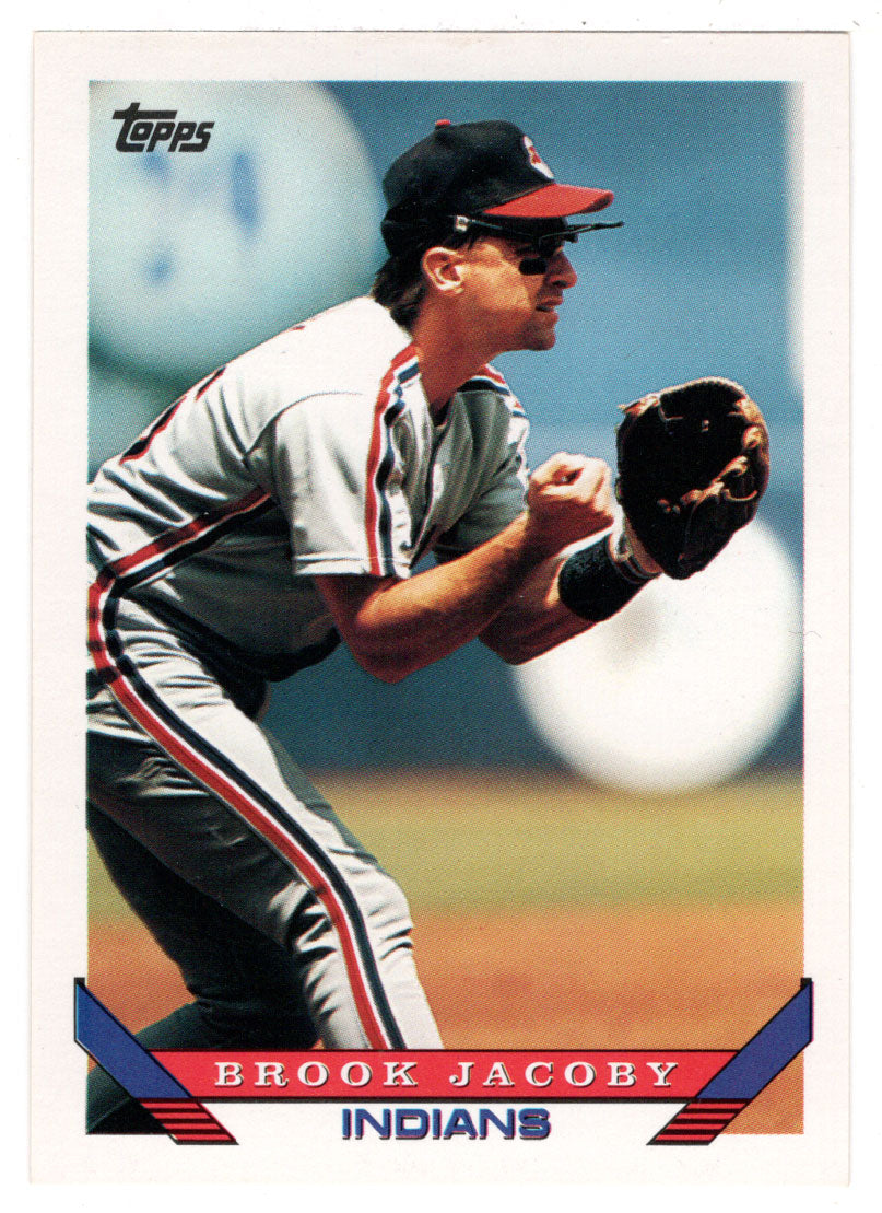 Brook Jacoby - Cleveland Indians (MLB Baseball Card) 1993 Topps # 303 Mint