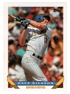 Dave Nilsson - Milwaukee Brewers (MLB Baseball Card) 1993 Topps # 316 Mint