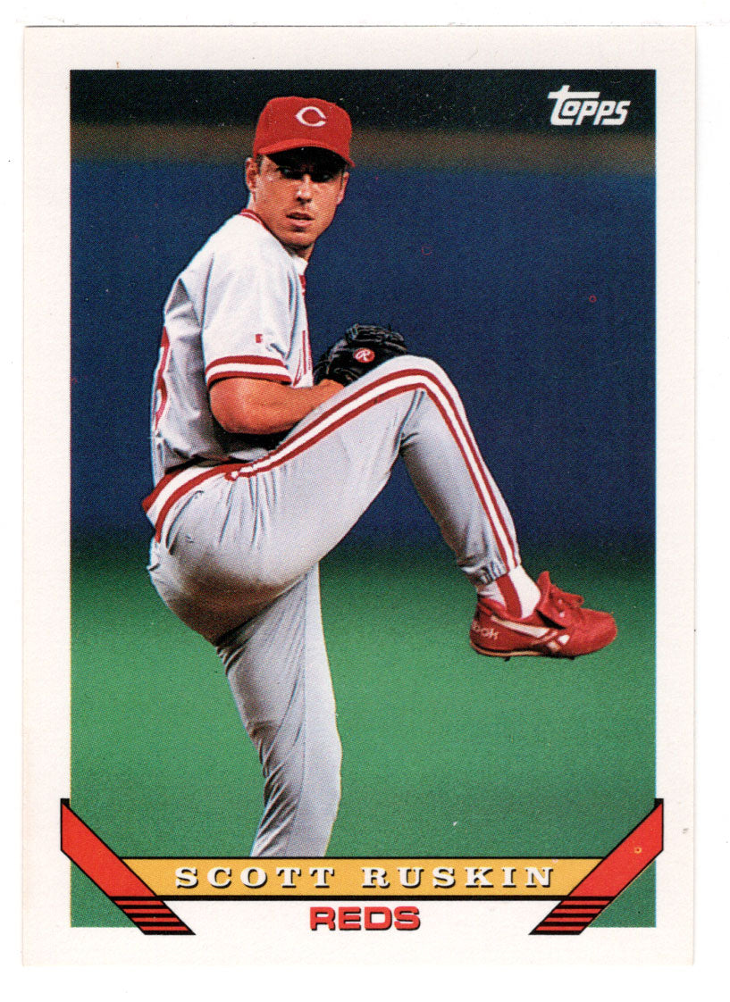 Scott Ruskin - Cincinnati Reds (MLB Baseball Card) 1993 Topps # 328 Mint