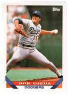 Bob Ojeda - Los Angeles Dodgers (MLB Baseball Card) 1993 Topps # 338 Mint