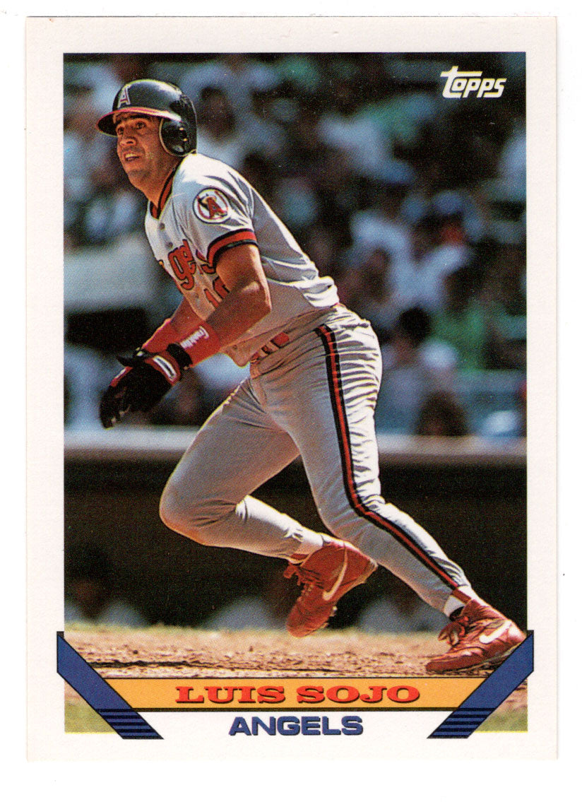 Luis Sojo - California Angels (MLB Baseball Card) 1993 Topps # 347 Mint