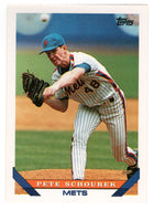 Pete Schourek - New York Mets (MLB Baseball Card) 1993 Topps # 352 Mint