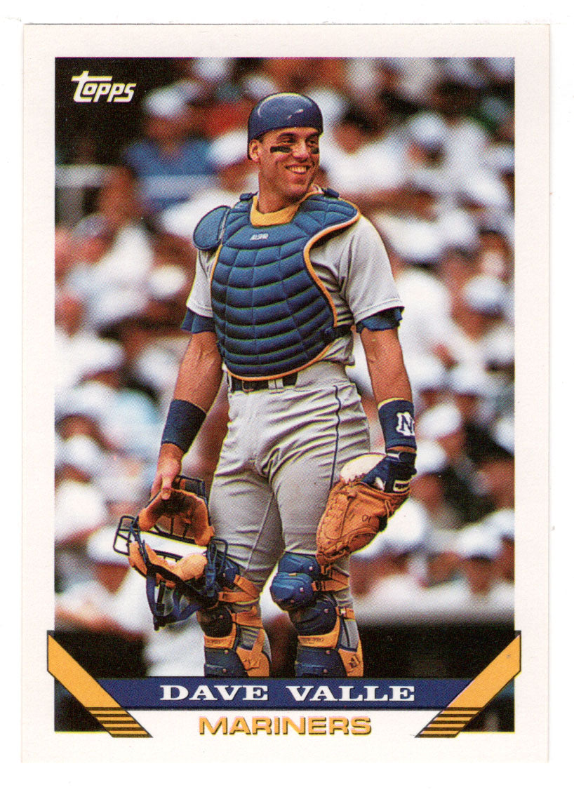 Dave Valle - Seattle Mariners (MLB Baseball Card) 1993 Topps # 370 Mint