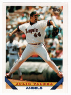 Julio Valera - California Angels (MLB Baseball Card) 1993 Topps # 374 Mint