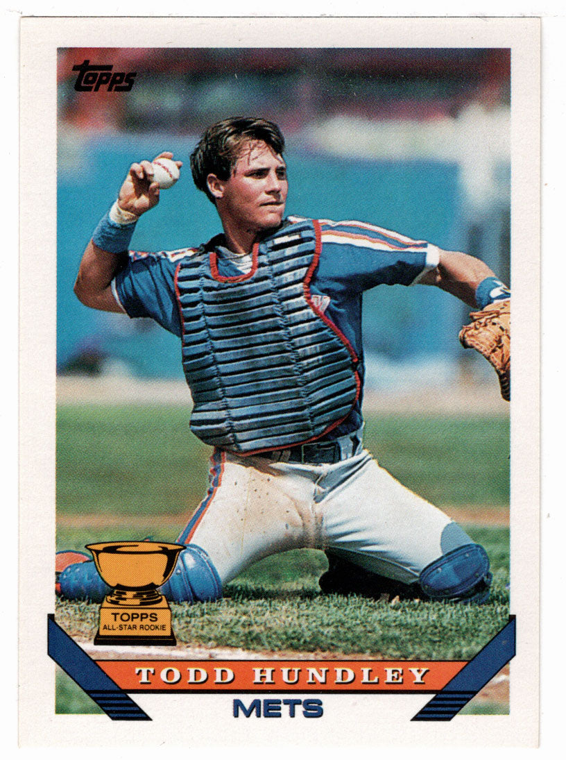 Todd Hundley - New York Mets (MLB Baseball Card) 1993 Topps # 380 Mint