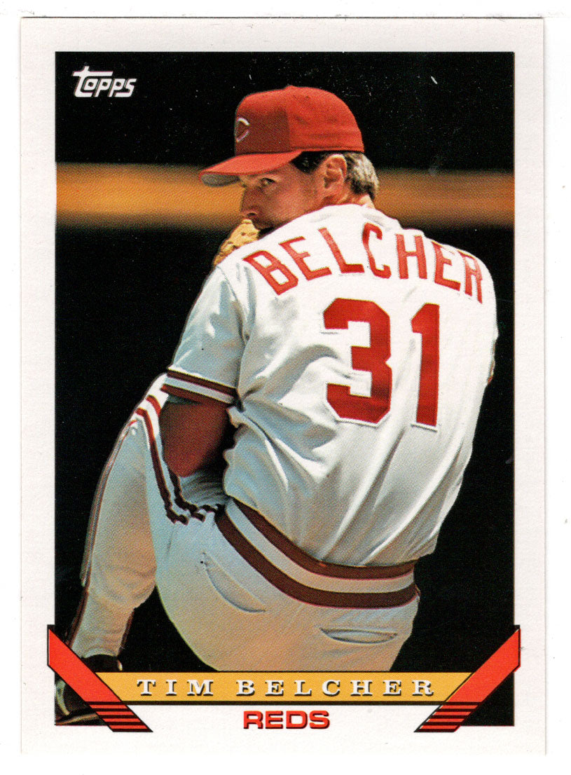 Tim Belcher - Cincinnati Reds (MLB Baseball Card) 1993 Topps # 382 Mint