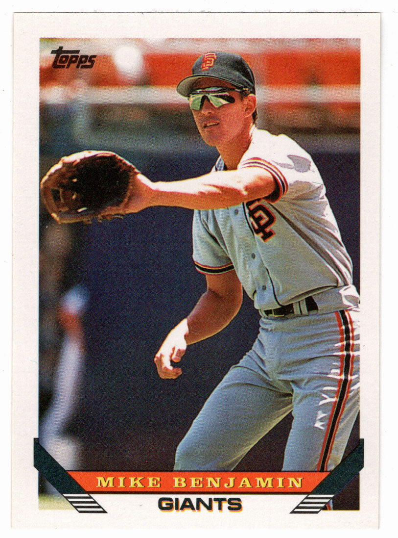 Mike Benjamin - San Francisco Giants (MLB Baseball Card) 1993 Topps # 384 Mint