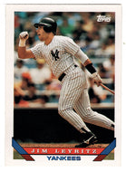 Jim Leyritz - New York Yankees (MLB Baseball Card) 1993 Topps # 385 Mint