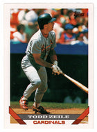 Todd Zeile - St. Louis Cardinals (MLB Baseball Card) 1993 Topps # 428 Mint