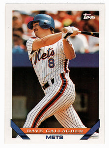 Dave Gallagher - New York Mets (MLB Baseball Card) 1993 Topps # 471 Mint