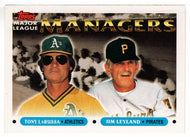 Tony LaRussa - Jim Leyland - Managers (MLB Baseball Card) 1993 Topps # 511 Mint