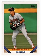 Kevin Flora - California Angels (MLB Baseball Card) 1993 Topps # 521 Mint