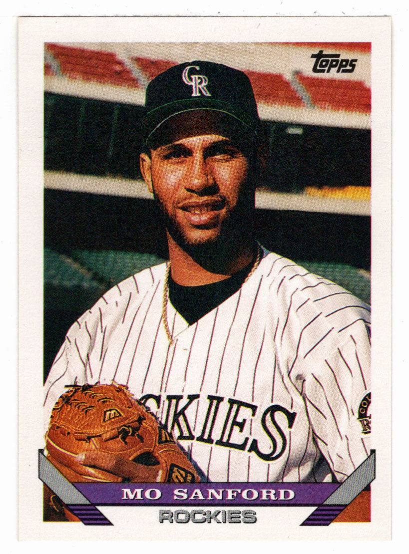 Mo Sanford - Colorado Rockies (MLB Baseball Card) 1993 Topps # 634 Mint