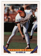 Scott Lewis - California Angels (MLB Baseball Card) 1993 Topps # 668 Mint