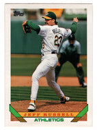 Jeff Russell - Oakland Athletics (MLB Baseball Card) 1993 Topps # 736 Mint