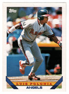 Luis Polonia - California Angels (MLB Baseball Card) 1993 Topps # 760 Mint