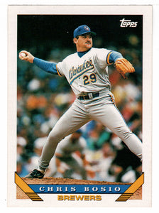 Chris Bosio - Milwaukee Brewers (MLB Baseball Card) 1993 Topps # 775 Mint