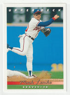 Mark Lemke - Atlanta Braves (MLB Baseball Card) 1993 Upper Deck # 109 Mint