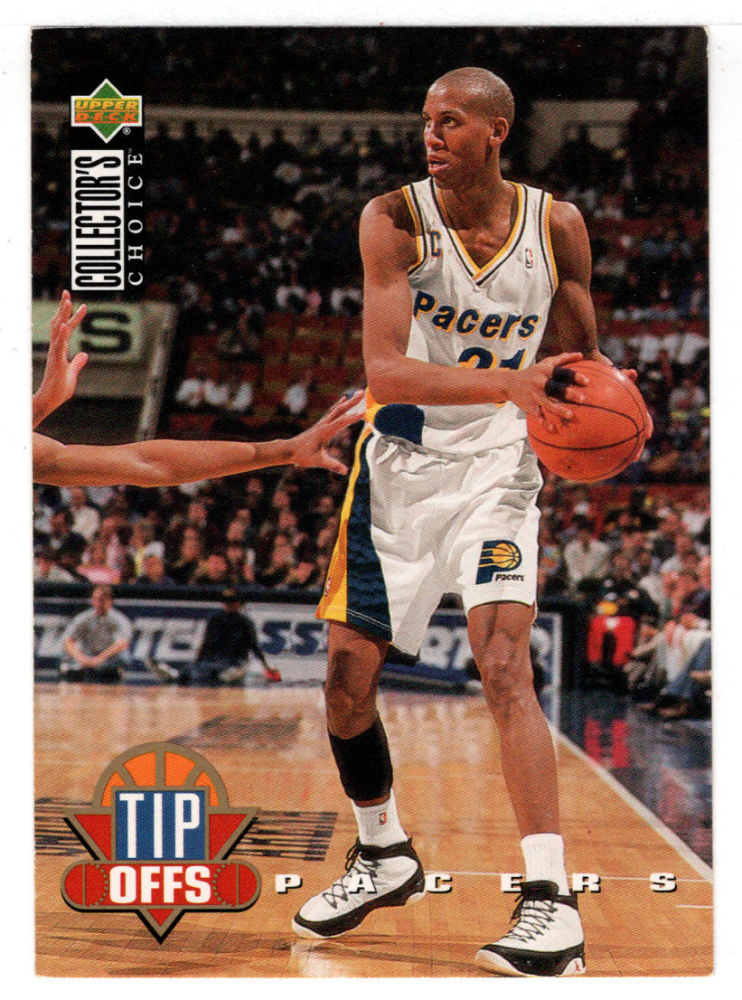 Reggie Miller - Indiana Pacers - Tip Offs (NBA Basketball Card) 1994-95 Upper Deck Collector's Choice # 176 Mint