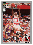 Vernon Maxwell - Houston Rockets - Silver Signature (NBA Basketball Card) 1994-95 Upper Deck Collector's Choice # 211 Mint