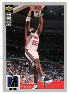 Oliver Miller - Detroit Pistons - Silver Signature (NBA Basketball Card) 1994-95 Upper Deck Collector's Choice # 293 Mint