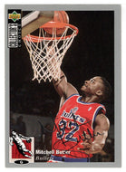 Mitchell Butler - Washington Bullets - Silver Signature (NBA Basketball Card) 1994-95 Upper Deck Collector's Choice # 332 Mint