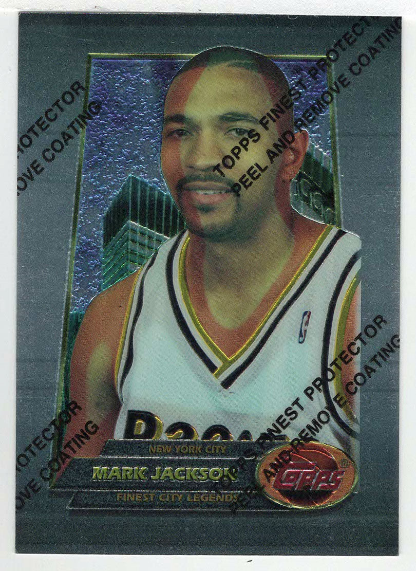 Mark Jackson - Los Angeles Clippers (NBA Basketball Card) 1994-95 Topps Finest # 5 Mint
