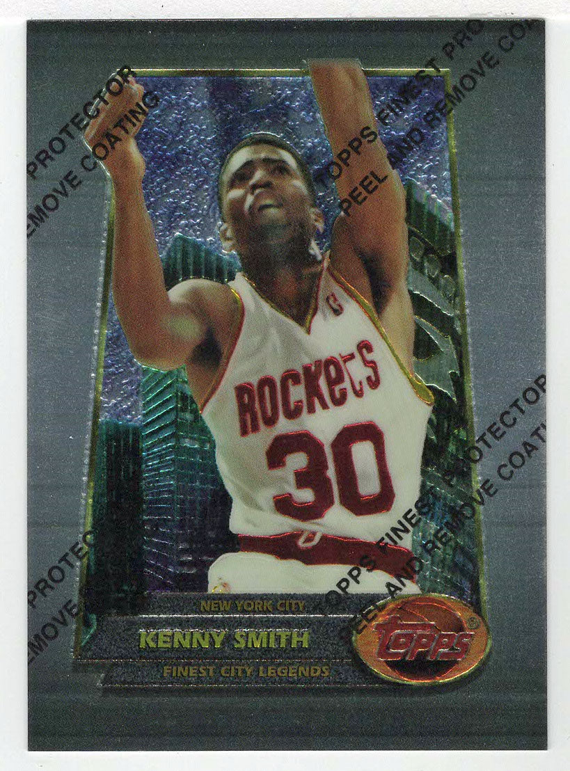Kenny Smith - Houston Rockets (NBA Basketball Card) 1994-95 Topps Finest # 9 Mint