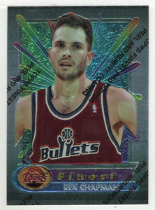 Rex Chapman - Washington Bullets (NBA Basketball Card) 1994-95 Topps Finest # 43 Mint