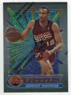 Johnny Dawkins - Philadelphia 76ers (NBA Basketball Card) 1994-95 Topps Finest # 65 Mint