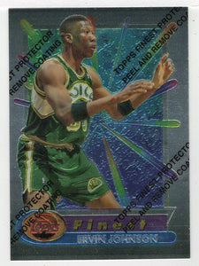 Ervin Johnson - Seattle Supersonics (NBA Basketball Card) 1994-95 Topps Finest # 71 Mint