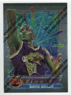 David Benoit - Utah Jazz (NBA Basketball Card) 1994-95 Topps Finest # 85 Mint