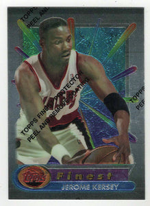 Jerome Kersey - Portland Trail Blazers (NBA Basketball Card) 1994-95 Topps Finest # 93 Mint
