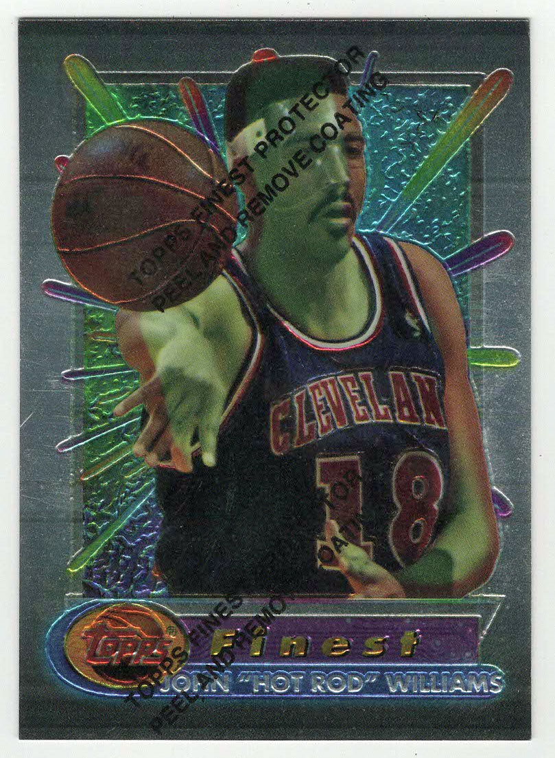 John Williams - Cleveland Cavaliers (NBA Basketball Card) 1994-95 Topps Finest # 115 Mint