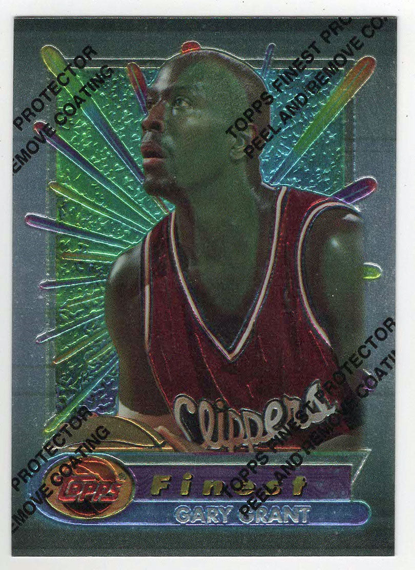 Gary Grant - Los Angeles Clippers (NBA Basketball Card) 1994-95 Topps Finest # 136 Mint