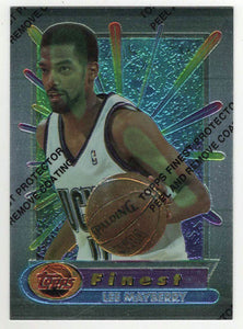 Lee Mayberry - Milwaukee Bucks (NBA Basketball Card) 1994-95 Topps Finest # 158 Mint