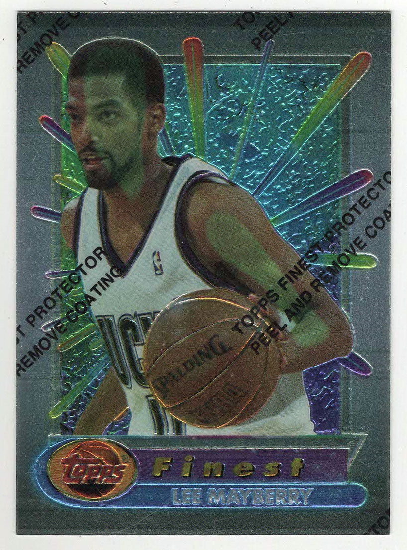 Lee Mayberry - Milwaukee Bucks (NBA Basketball Card) 1994-95 Topps Finest # 158 Mint