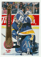 Curtis Joseph - St. Louis Blues (NHL Hockey Card) 1994-95 Pinnacle # 6 Mint