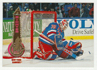 Mike Richter - New York Rangers (NHL Hockey Card) 1994-95 Pinnacle # 10 Mint